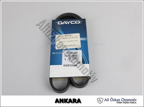 DİREKSİYON POMPA KAYIŞI 4PK 922