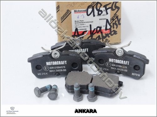 FREN BALATASI ARKA DİSKLİ TİP