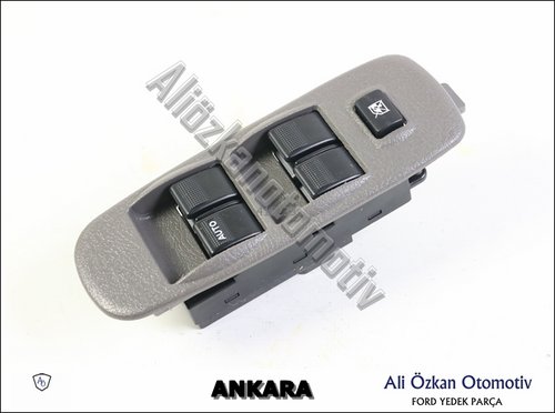 CAM DÜĞMESİ ÖN SOL DÖRTLÜ (KOMPLE ÇERÇEVELİ)