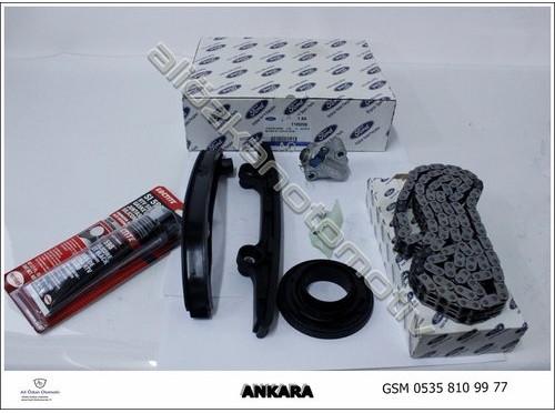 EKS ZINCIR SETI 130 155 PS V347 CUSTOM ÖNDEN ÇEKER 7 PARÇA